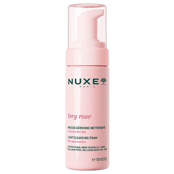 Nuxe Very Rose Light Cleansing Foam Αφρός Καθαρισμού Προσώπου 150 ml
