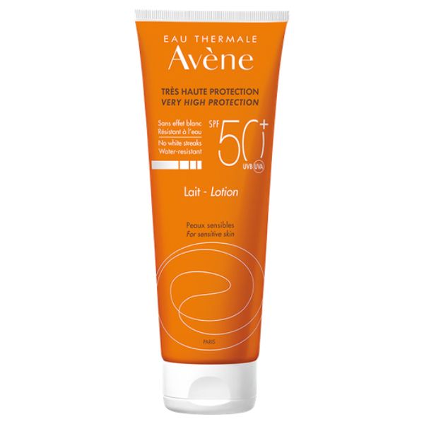 Avene Lait Solaire Αντηλιακό Γαλάκτωμα για Ευαίσθητο Δέρμα Spf50 250 ml
