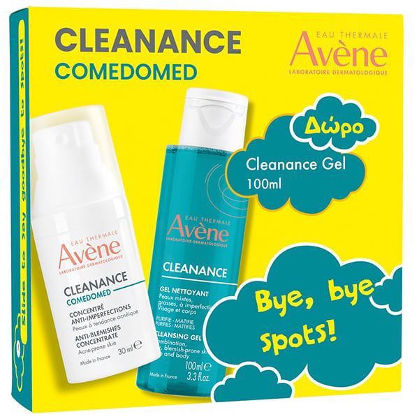 Avene Cleanance Comedomed Set με Κρέμα Προσώπου 30 ml & Δώρο Cleanance Gel Καθαρισμού 100 ml