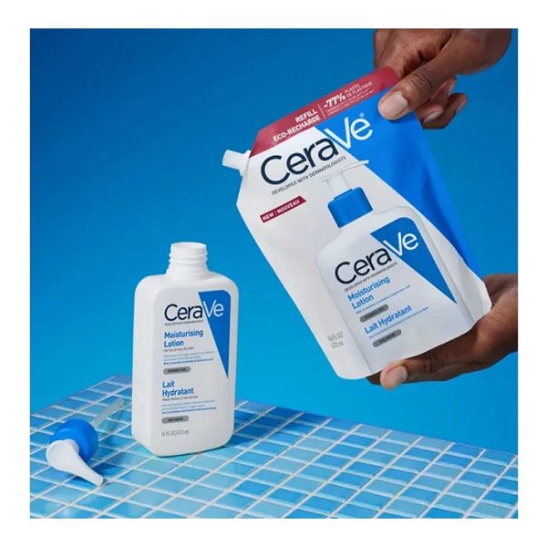 CeraVe Ενυδατικό Γαλάκτωμα Προσώπου, Σώματος Refill 473 ml