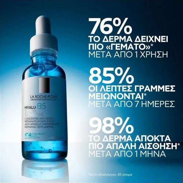 La Roche-Posay Hyalu B5 Suractivated Serum Αντιρυτιδικός Ορός για Επανόρθωση & Αναπλήρωση 30 ml