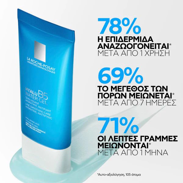 La Roche-Posay Hyalu B5 Water Gel Προσώπου για Ενυδάτωση και Λείανση 40 ml
