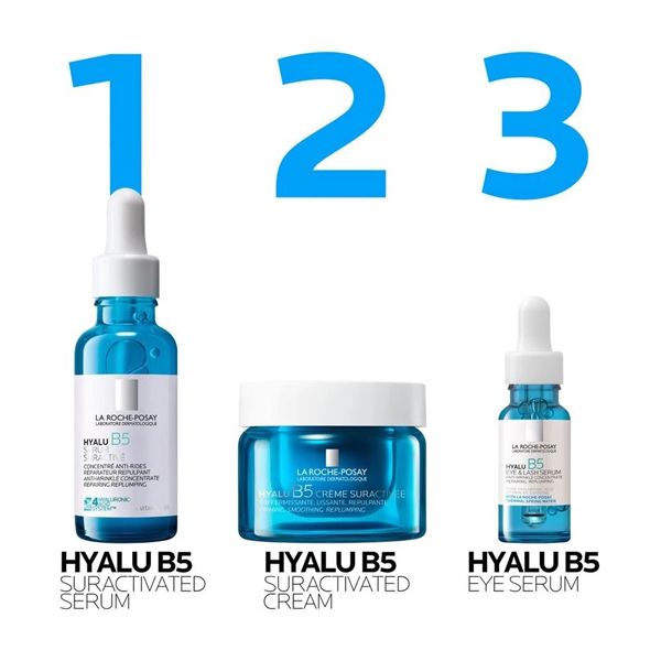 La Roche-Posay Hyalu B5 Suractivated Cream Αντιρυτιδική Κρέμα για Άμεση Σύσφιγξη & Λείανση Refill 50 ml
