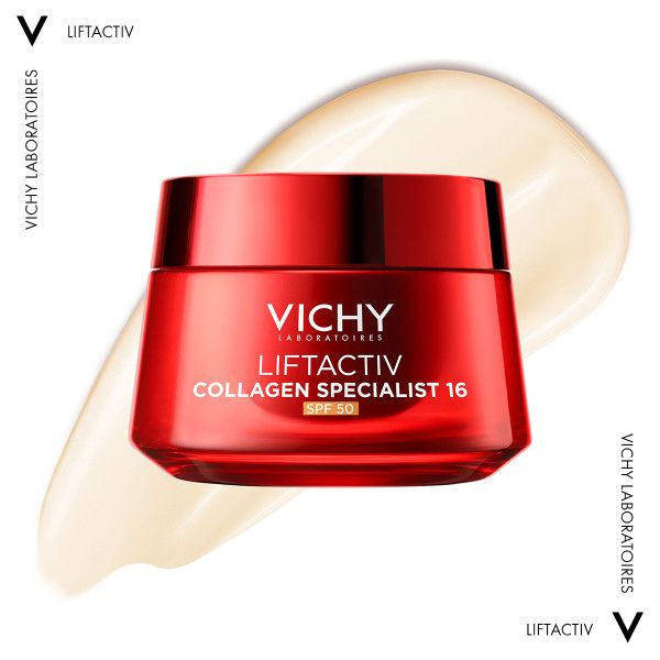 Vichy Liftactiv Collagen Specialist 16 Αντιγηραντική Κρέμα Ημέρας με Αντηλιακή Προστασία Spf50 50 ml