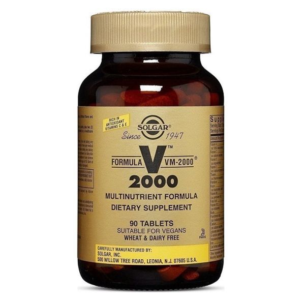 Solgar Formula VM-2000 a Multinutrient System for the 21st Century 90 Ταμπλέτες