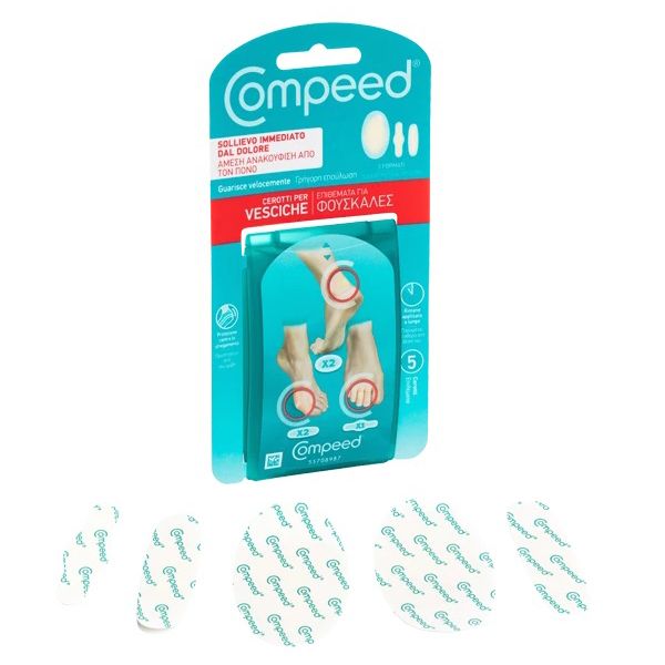 Compeed Set Επιθεμάτων για Φουσκάλες 3 μεγέθη 5 τμχ Compeed Set Επιθεμάτων για Φουσκάλες 3 μεγέθη 5 τμχ
