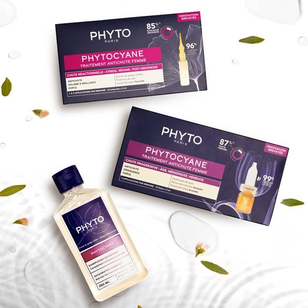 Phyto Phytocyane Αναζωογονητικό Σαμπουάν για Γυναίκες 250 ml