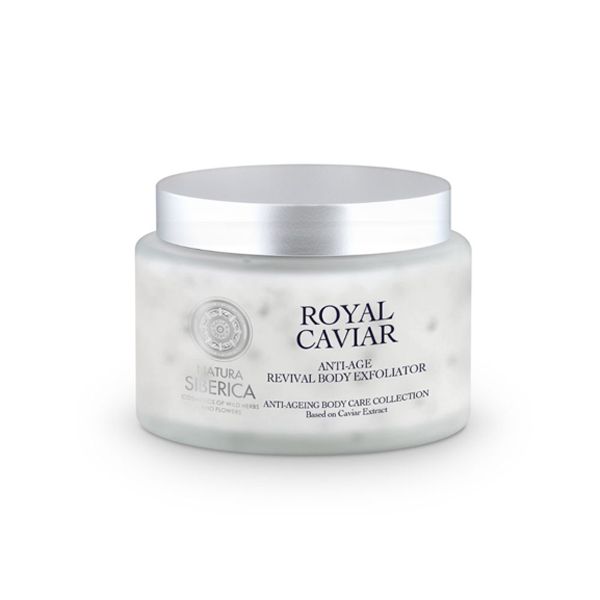 Royal Caviar Scrub Σώματος Revival με AHA και Καφεΐνη για Αντιγήρανση & Λάμψη 300 ml Royal Caviar Scrub Σώματος Revival με AHA και Καφεΐνη για Αντιγήρανση & Λάμψη 300 ml