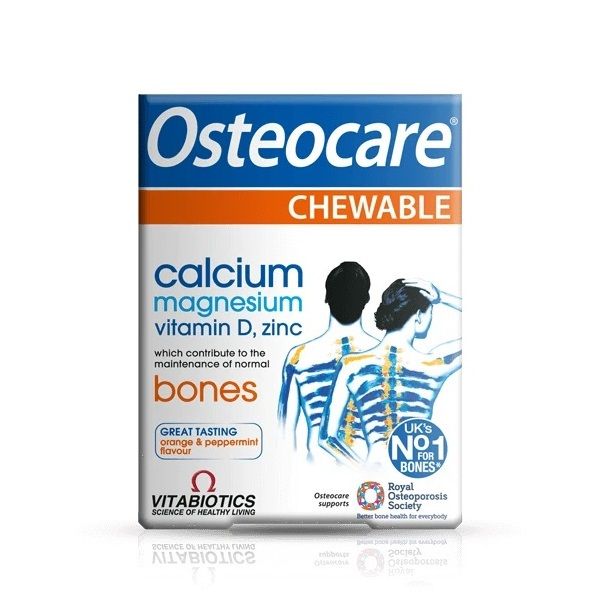 Vitabiotics Osteocare Chewable 30 μασώμενες ταμπλέτες Vitabiotics Osteocare Chewable 30 μασώμενες ταμπλέτες