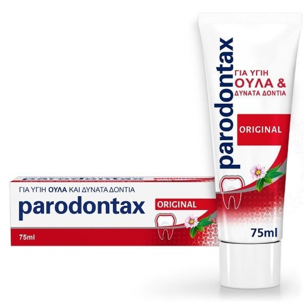 Parodontax Original Οδοντόκρεμα για Ούλα που Αιμορραγούν με Γεύση Μέντα & Τζίντζερ 75 ml Parodontax Original Οδοντόκρεμα για Ούλα που Αιμορραγούν με Γεύση Μέντα & Τζίντζερ 75 ml