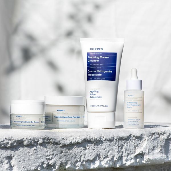 Korres Greek Yoghurt Αφρώδης Κρέμα Καθαρισμού με Προβιοτικά 400 ml