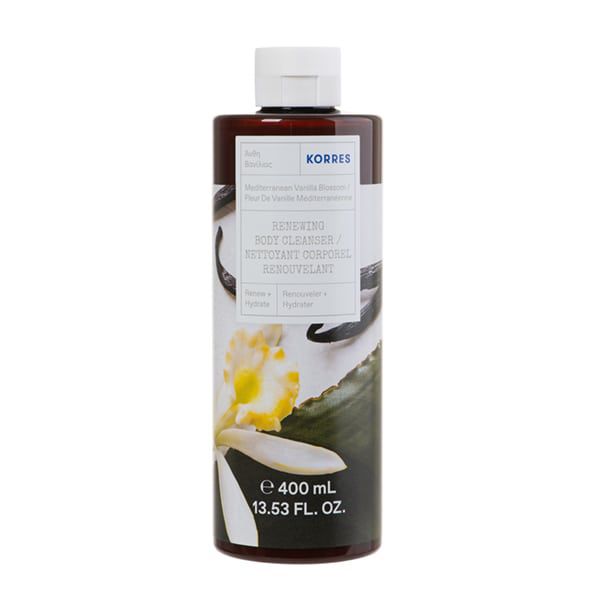 Korres Renewing Body Cleanser Αφρόλουτρο Σώματος Mediterranean Vanilla Blossom 400 ml Korres Renewing Body Cleanser Αφρόλουτρο Σώματος Mediterranean Vanilla Blossom 400 ml