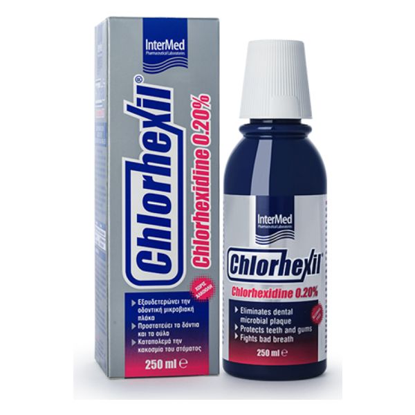 Intermed Chlorhexil Long Use 0,20% Στοματικό Διάλυμα Για Αντιμικροβιακή Προστασία 250ml Intermed Chlorhexil Long Use 0,20% Στοματικό Διάλυμα Για Αντιμικροβιακή Προστασία 250ml