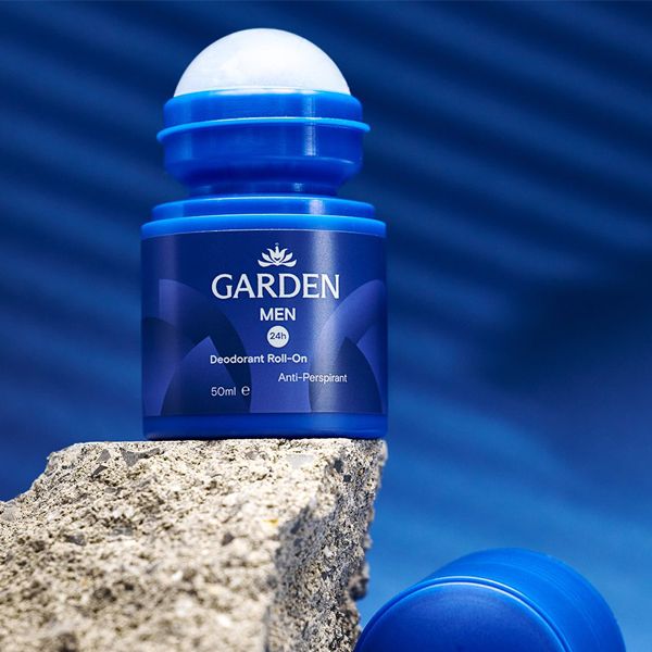 Garden Men Αποσμητικό Roll-On με Έλαιο Φασκόμηλου 50 ml