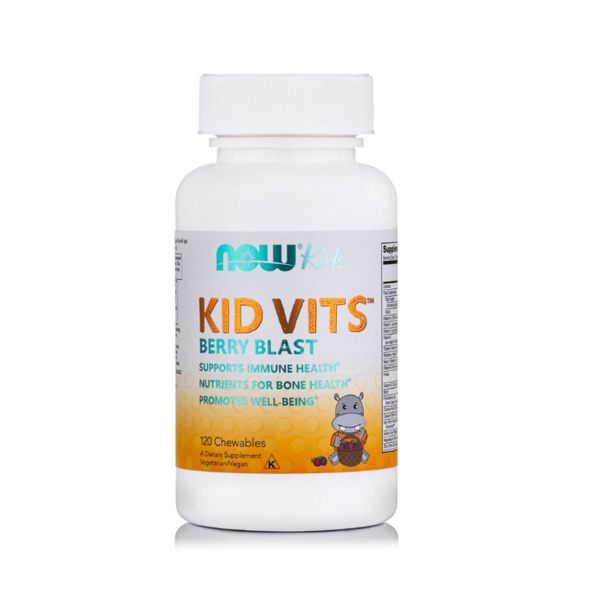 Now Kid Vits Berry Blast 120 Chewables