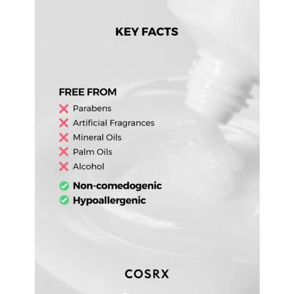 Korean COSRX Soothing Moisturizer Λεπτόρρευστη Ενυδατική Κρέμα για Ακνεϊκές Επιδερμίδες 80 ml