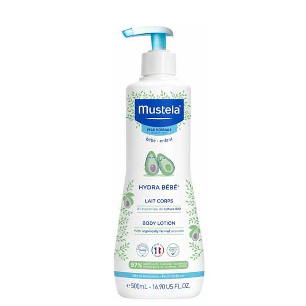 Mustela Bebe Hydra Bebe Κρέμα Ενυδάτωσης Σώματος 0m+ 500 ml