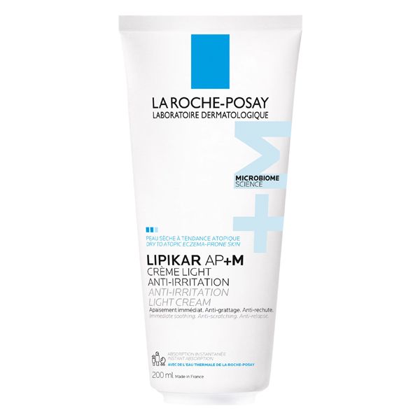 La Roche-Posay Lipikar Light Cream AP+M Μαλακτική Ελαφριά Κρέμα για το Ξηρό, Ατοπικό Δέρμα 200 ml