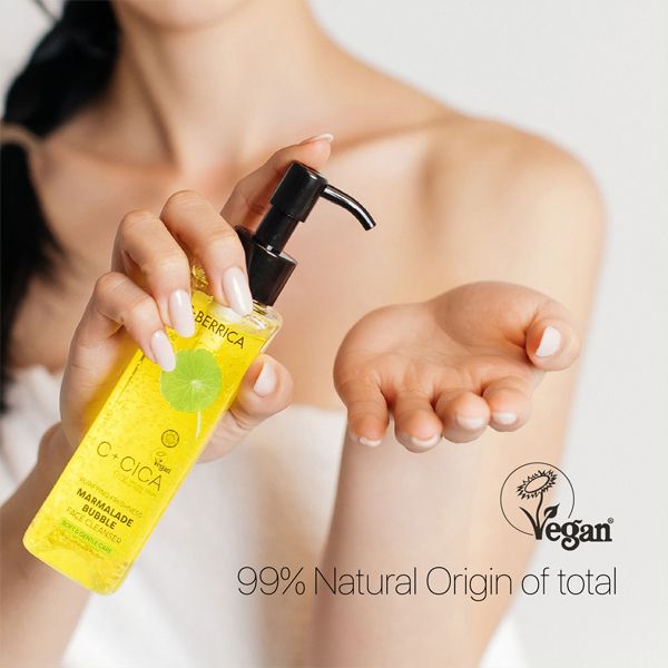 Natura Siberica C+Cica C-Berrica Ultra Hyaluronic Αφρώδες Λάδι Καθαρισμού με Υαλουρονικό Οξύ 150 ml