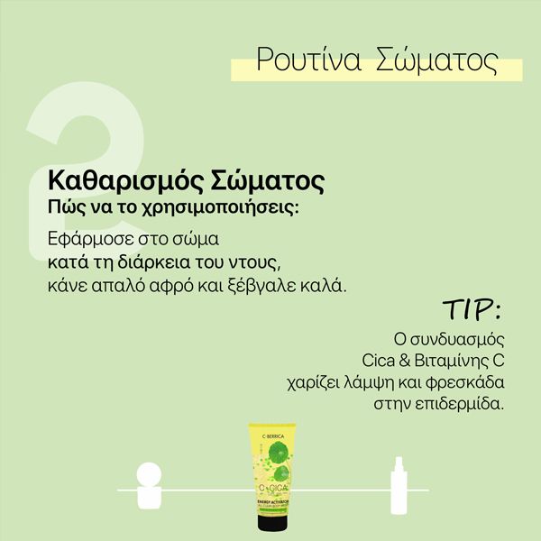 Natura Siberica C+Cica C-Berrica Energy Activator All Clean Body Wash 200 ml