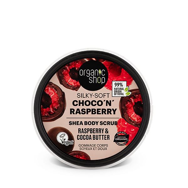 Organic Shop Body Scrub Choco ’N’ Raspberry 250 ml