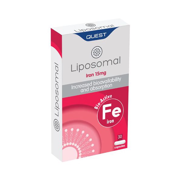 Quest Liposomal Iron 15mg 30 κάψουλες
