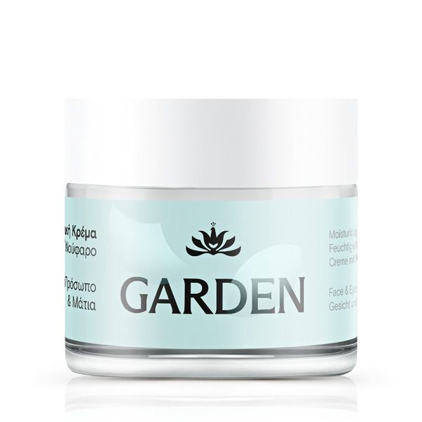Garden Face Cream Ενυδατική Κρέμα με Λευκό Νούφαρο 50 ml