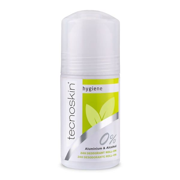 Tecnoskin Hygiene Deodorant Roll-On 0% Aluminium & Alcohol Αποσμητικό 24ωρης Προστασίας 50 ml