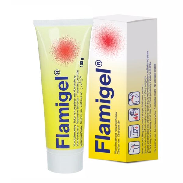 Galenica Flamigel για την Αντιμετώπιση Πληγών και Εγκαυμάτων 100 gr