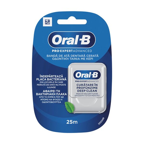 Oral-B Pro-Expert Advanced Deep Clean Οδοντικό Νήμα 25 m