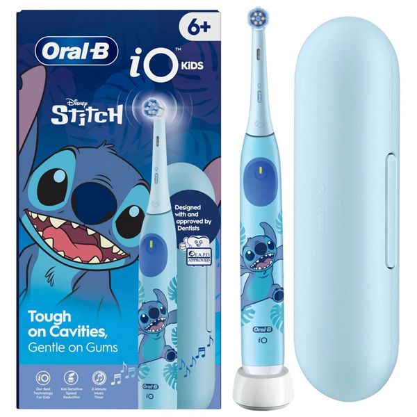 Oral-B iO Kids Stitch Επαναφορτιζόμενη Ηλεκτρική Οδοντόβουρτσα 6+