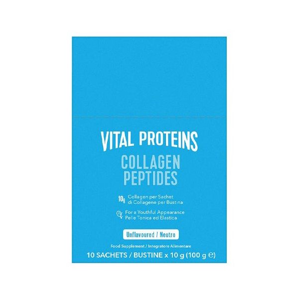 Vital Proteins Collagen Peptides Συμπλήρωμα Διατροφής με Πεπτίδια Κολλαγόνου 10 sachets x 10 gr