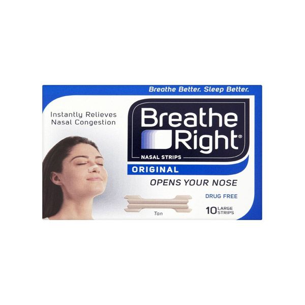 Breathe Right Original Medium Για Κανονικό Δέρμα 10τμχ