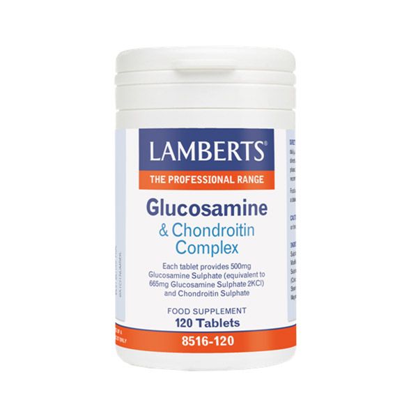 Lamberts Glucosamine - Chondroitin Complex 120 ταμπλέτες