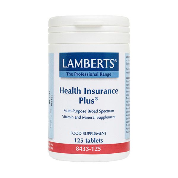 Lamberts Health Insurance Plus 125 ταμπλέτες