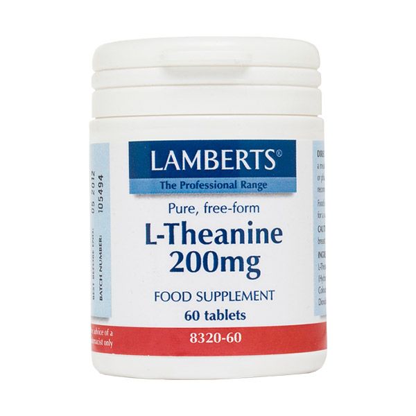 Lamberts L-Theanine 200mg 60 ταμπλέτες