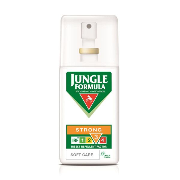 Jungle Formula Strong Soft Care Απωθητικό Κουνουπιών Με IRF3 75ml