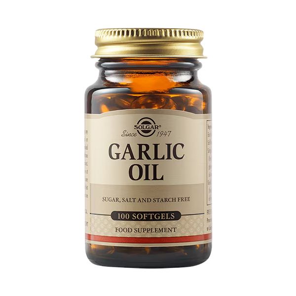 Solgar Garlic Oil 100 Μαλακές Κάψουλες