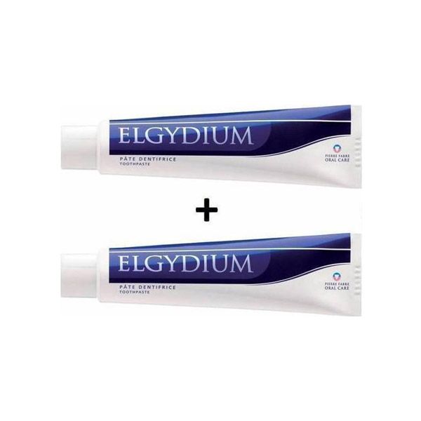Elgydium Antiplaque Οδοντόπαστα Για Την Πρόληψη Σχηματισμού Βακτηριακής Πλάκας & Πέτρας 2x100ml