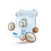 QNT Liife Whey Protein BCAA and Fiber Light Digest Πρωτεΐνη Ορού Γάλακτος και Φυτικές Ίνες με Γεύση Coconut 500 gr