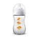 Avent Natural Πλαστικό Μπιμπερό Με Θηλή Σιλικόνη 1m+ 260ml