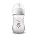 Avent Natural Πλαστικό Μπιμπερό Με Θηλή Σιλικόνη 1m+ 260ml