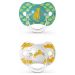 Suavinex Jungle Green Ανατομική Πιπίλα Σιλικόνης 6-18m 2tmx