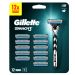 Gillette Mach3 Ανδρική Ξυριστική Μηχανή + 12 Ανταλλακτικές Κεφαλές