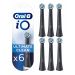 Oral-B iO Ultimate Clean Black Ανταλλακτικά Ηλεκτρικής Οδοντόβουρτσας 6 τμχ