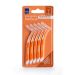 Intermed Ergonomic InterBrush Μεσοδόντια Βουρτσάκια 0.45 mm Πορτοκαλί 5 τμχ