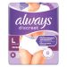 Always Discreet Pants Plus No7 Εσώρουχα για την Ακράτεια Large 8 τμχ