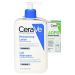 CeraVe Set με Ενυδατικό Γαλάκτωμα Προσώπου, Σώματος 473 ml & Δώρο Απαλός Καθαρισμός 20 ml