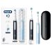 Oral-B iO Series 3 Duo Set με Black + White Hλεκτρικές Επαναφορτιζόμενες Οδοντόβουρτσες